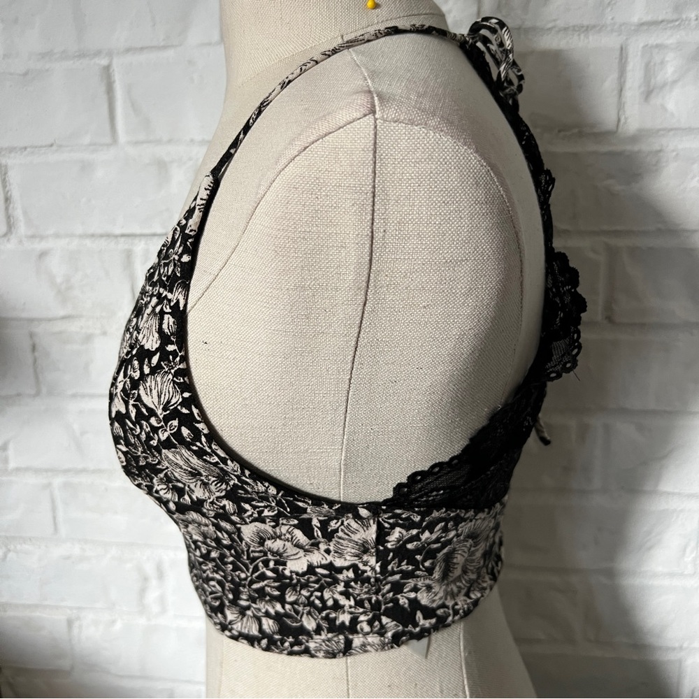 Free People Intimately The Century Lace-Contrast Brami - Picture 2 of 4